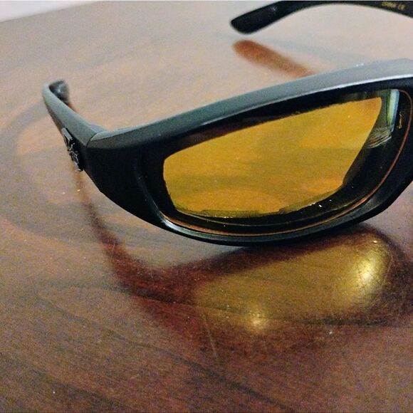 Choppers Black and Gold Sunglasses - Picture 2 of 6